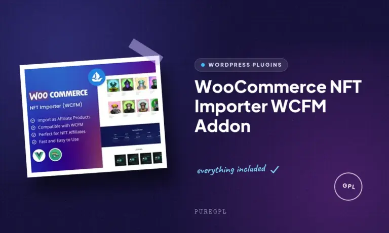 woocommerce nft importer wcfm addon