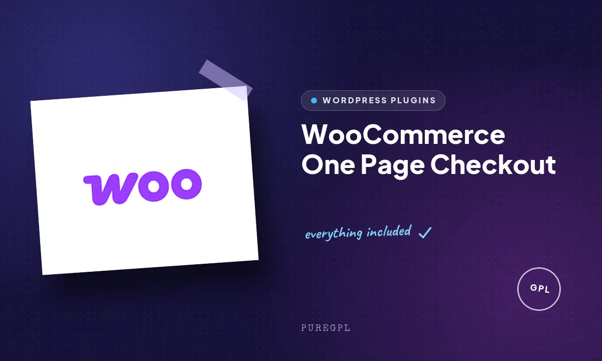 WooCommerce One Page Checkout