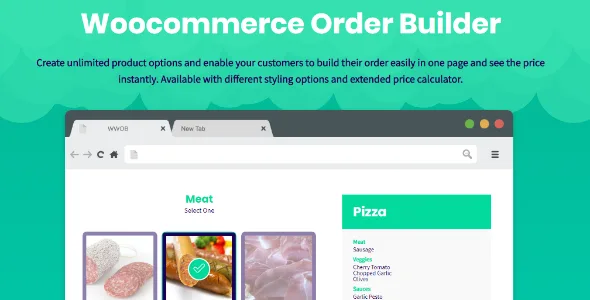 woocommerce order builder combo products extra options 1