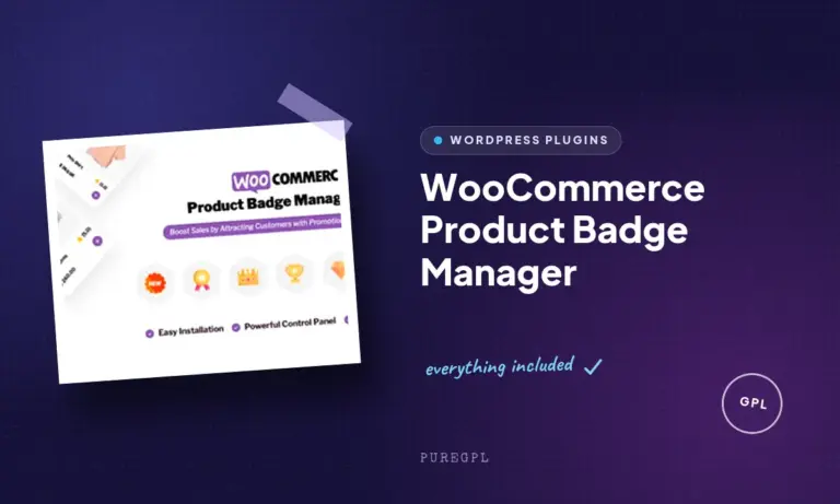 woocommerce product badge manager