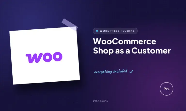 woocommerce shop as a customer