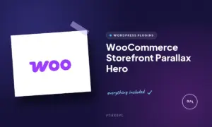 woocommerce storefront parallax hero