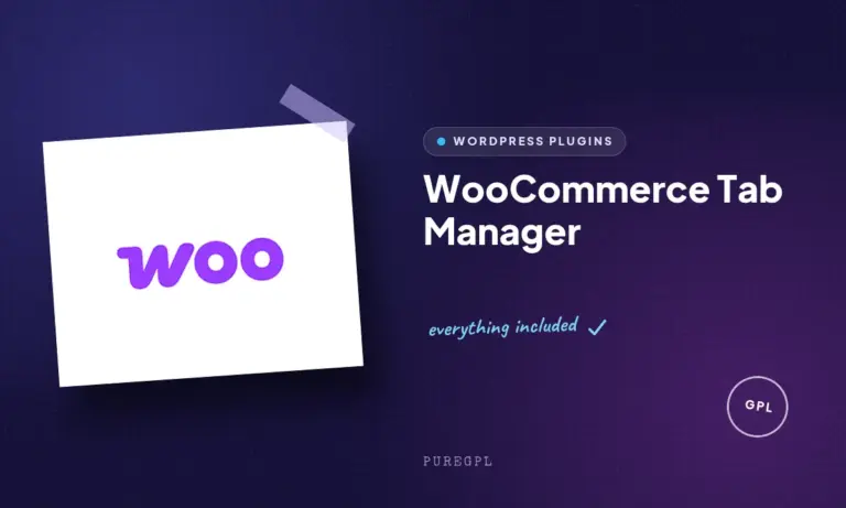 woocommerce tab manager