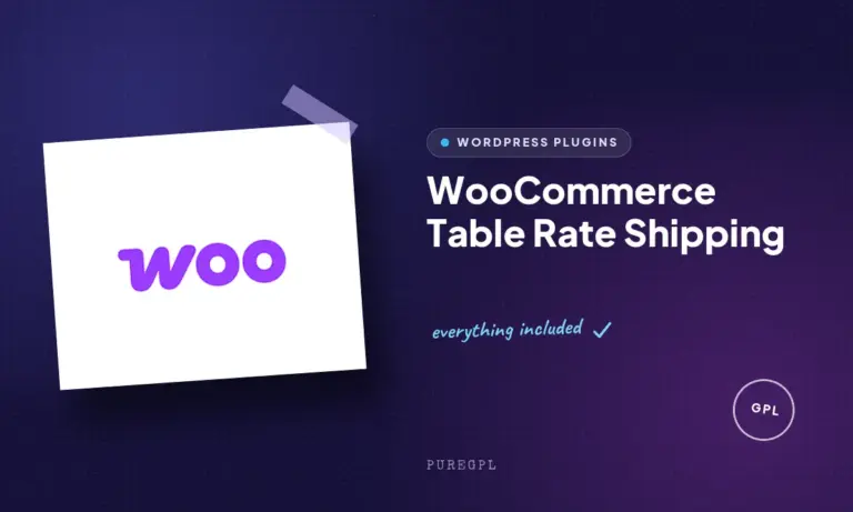 woocommerce table rate shipping