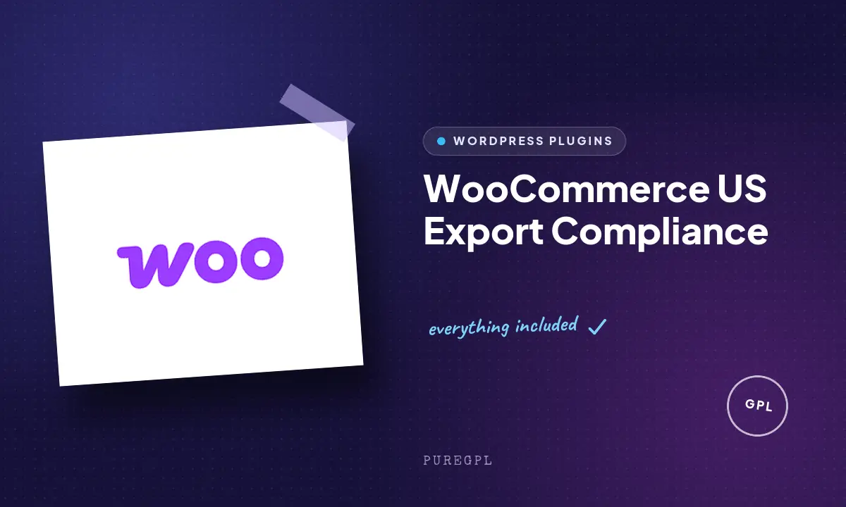 Woocommerce | US Export Compliance