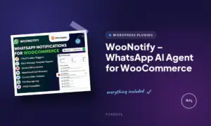 woonotify whatsapp ai agent for woocommerce