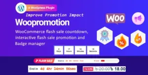 Woopromotion – WooCommerce Product Promotion Sale Countdown and Badge Manager