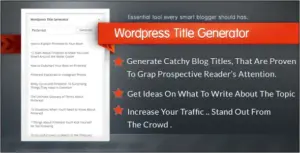 WordPress Title Generator Plugin