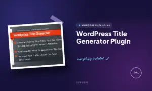wordpress title generator plugin