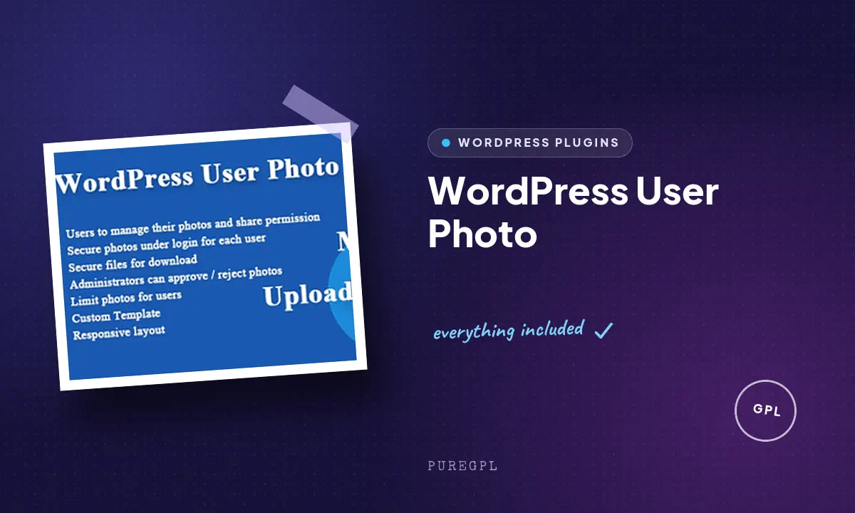 WordPress User Photo
