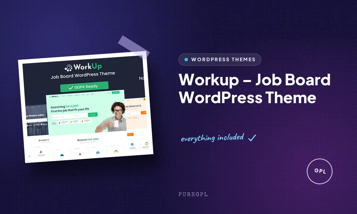 Workup – Job Board WordPress Theme