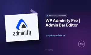 wp adminify pro admin bar editor