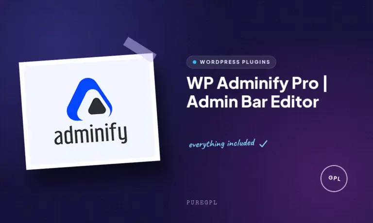 wp adminify pro admin bar editor