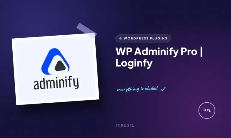 wp adminify pro loginfy
