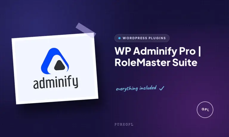wp adminify pro rolemaster suite