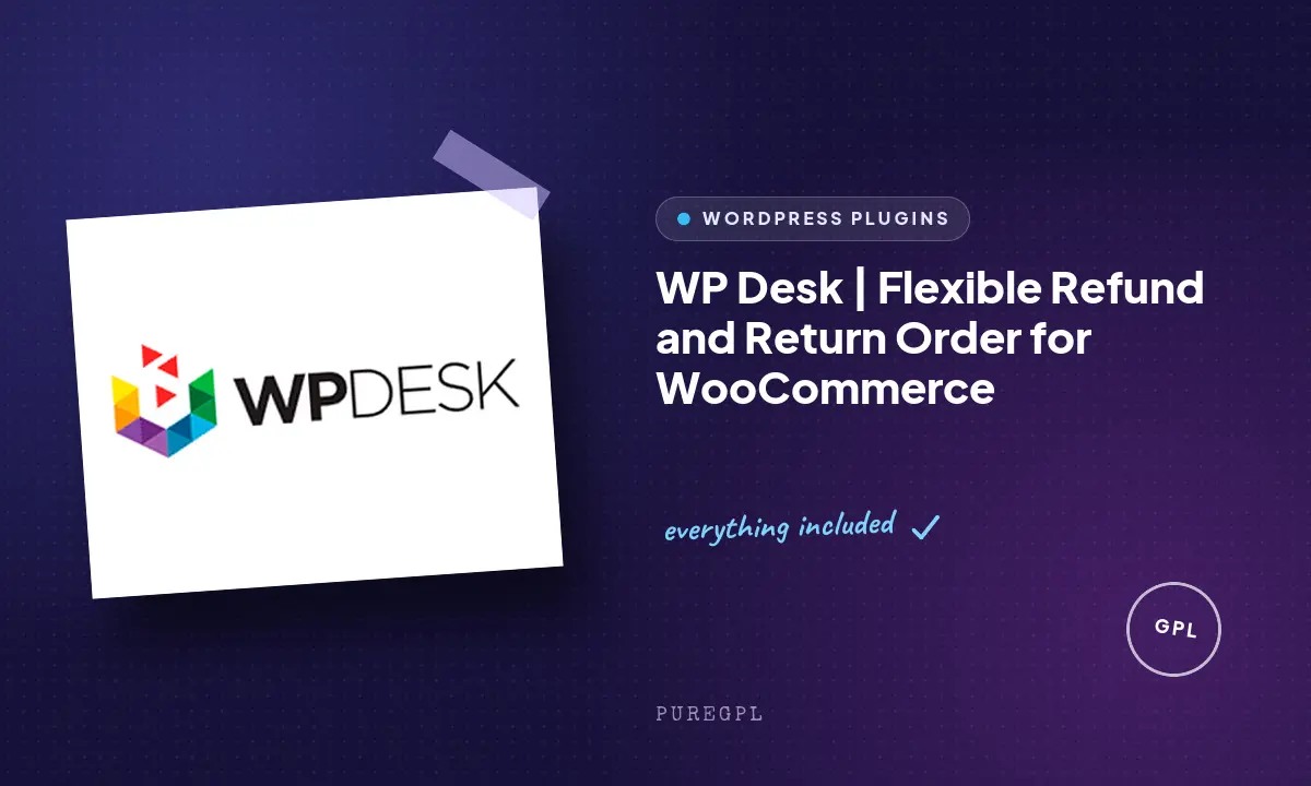 WP Desk | Flexible Refund and Return Order for WooCommerce