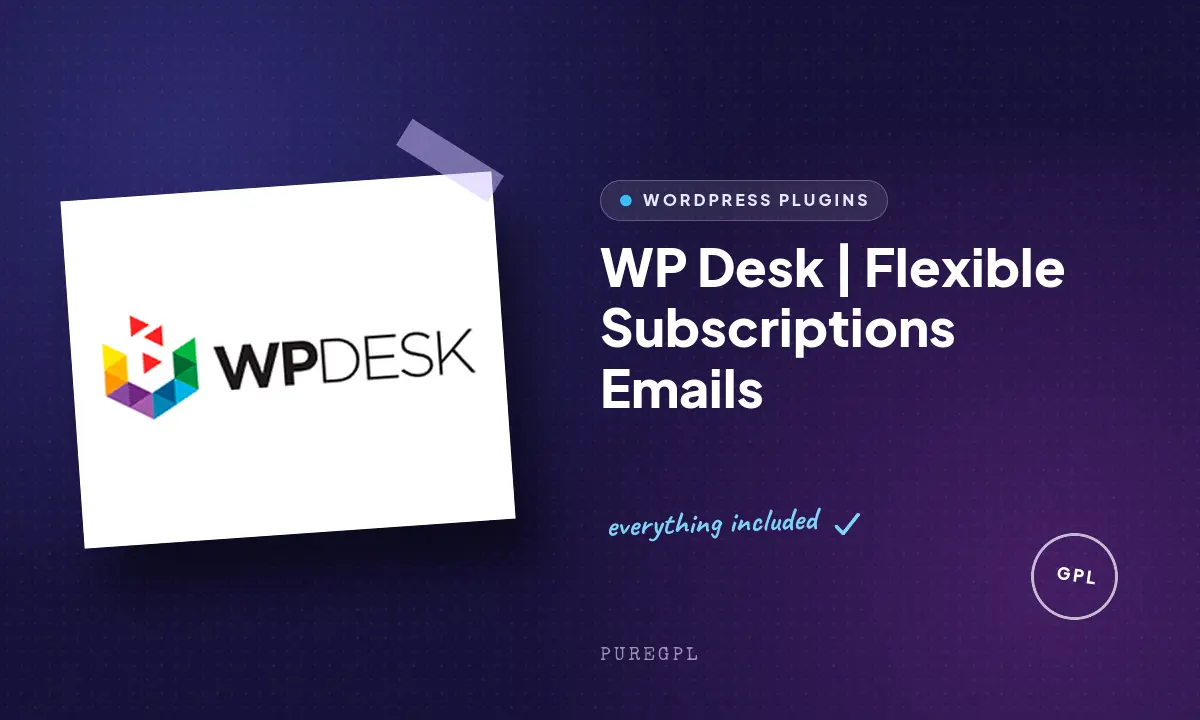 WP Desk | Flexible Subscriptions Emails