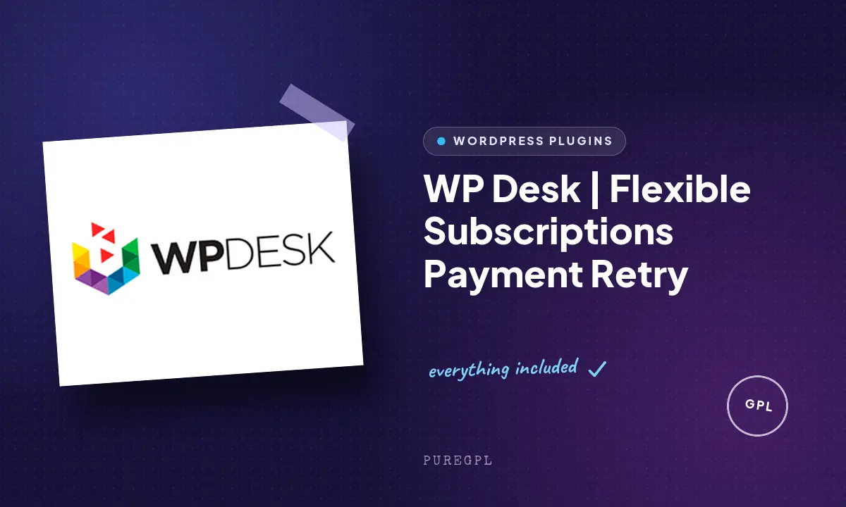 WP Desk | Flexible Subscriptions Payment Retry