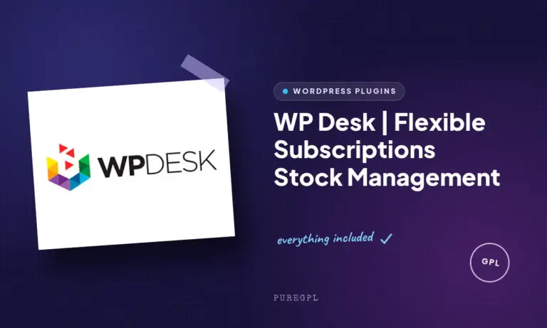 wp desk flexible subscriptions stock management