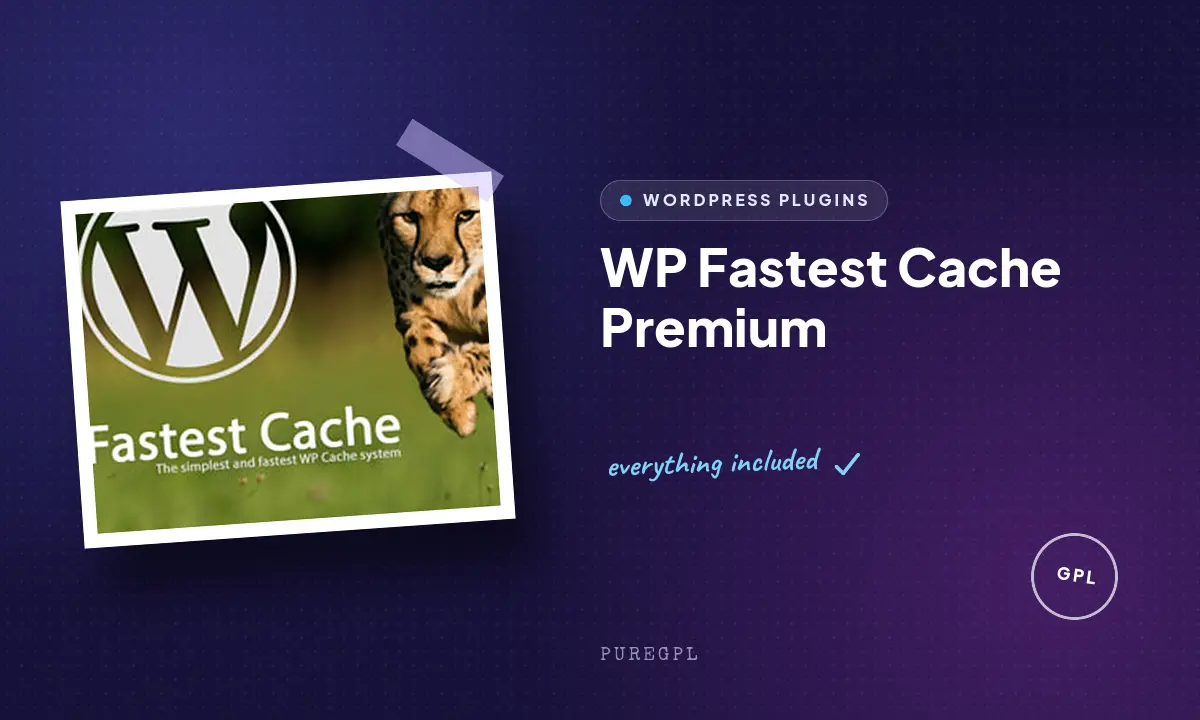 WP Fastest Cache Premium