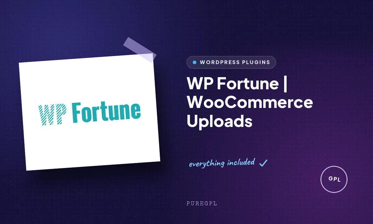 WP Fortune | WooCommerce Uploads