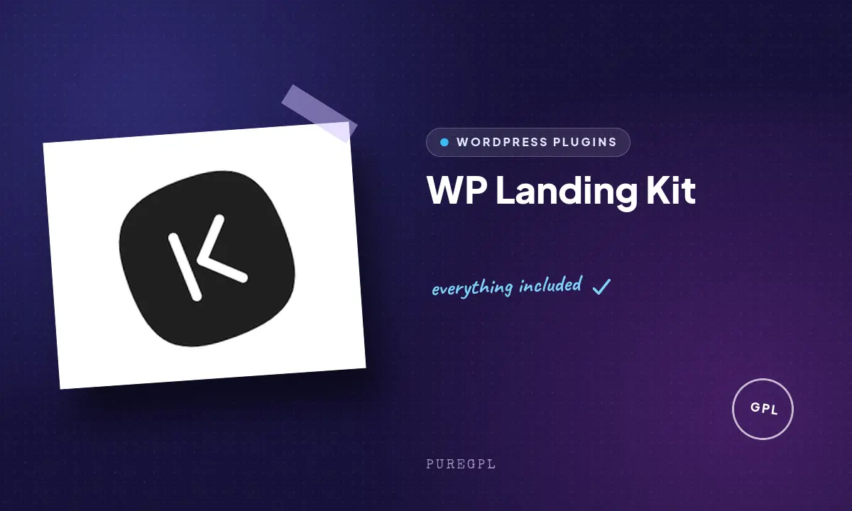 WP Landing Kit