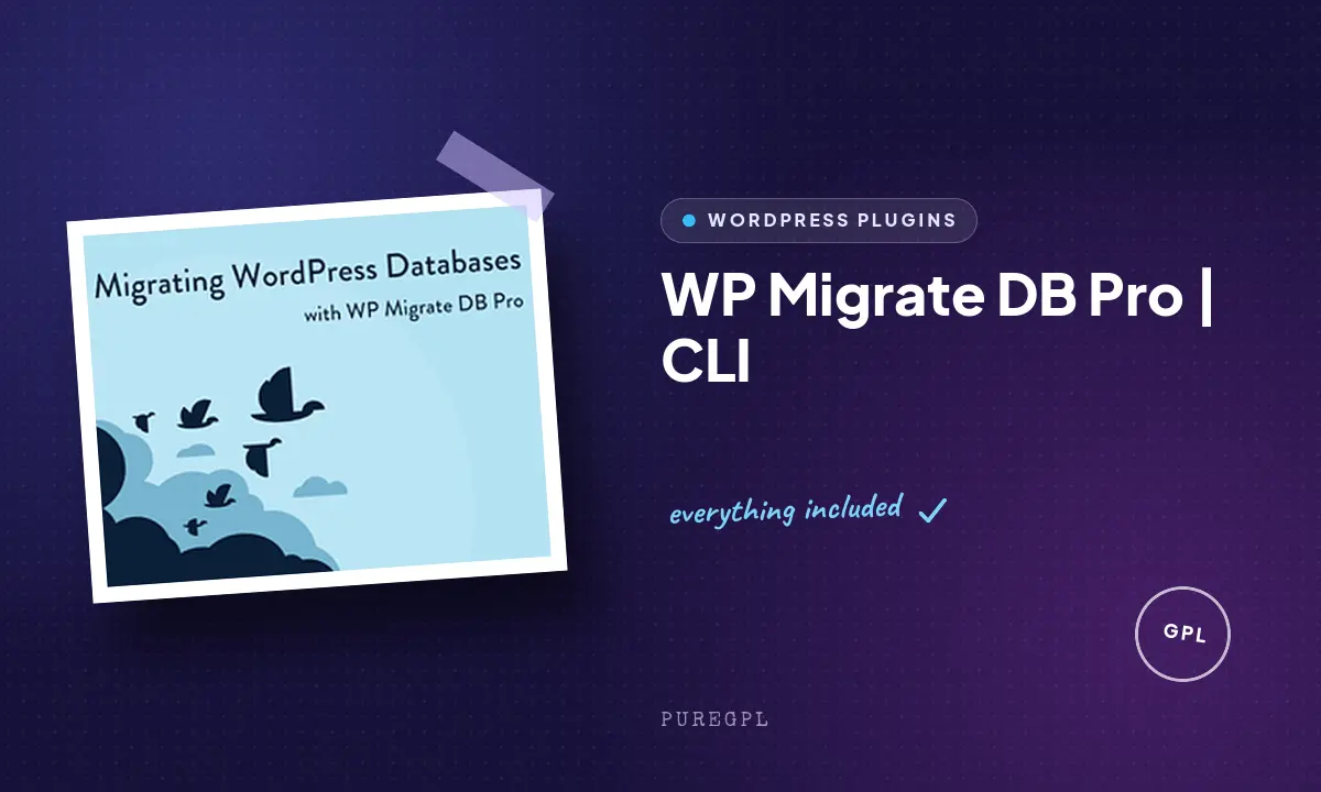 WP Migrate DB Pro | CLI
