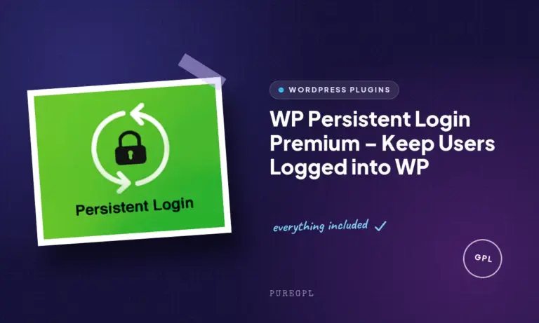 wp persistent login premium keep users logged into wp