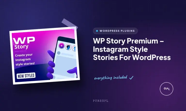 wp story premium instagram style stories for wordpress