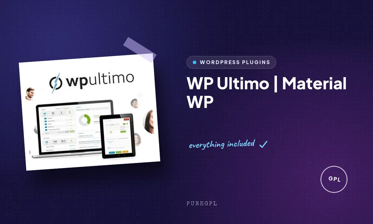 WP Ultimo | Material WP