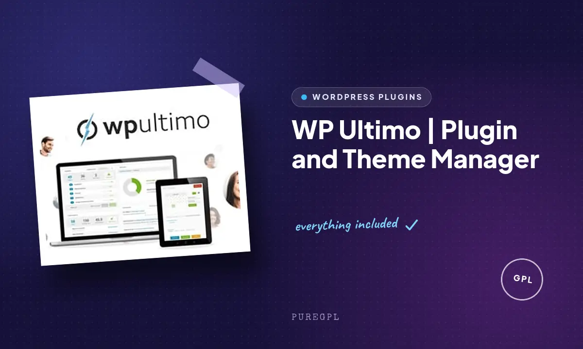 WP Ultimo | Plugin and Theme Manager