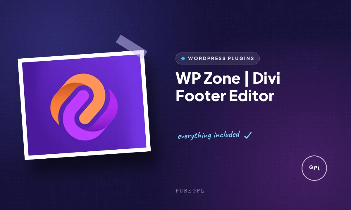 WP Zone | Divi Footer Editor