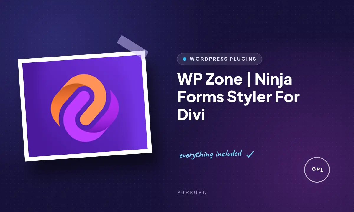 WP Zone | Ninja Forms Styler For Divi