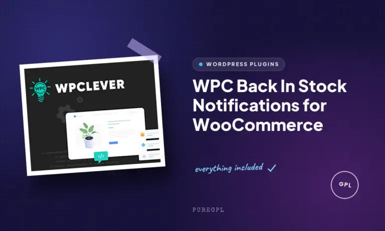 wpc back in stock notifications for woocommerce