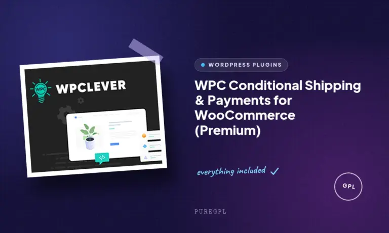 wpc conditional shipping payments for woocommerce premium