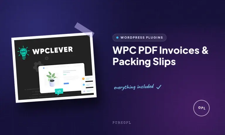 wpc pdf invoices packing slips