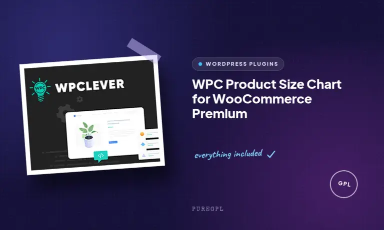 wpc product size chart for woocommerce premium