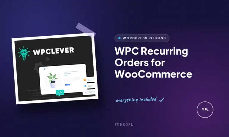 wpc recurring orders for woocommerce