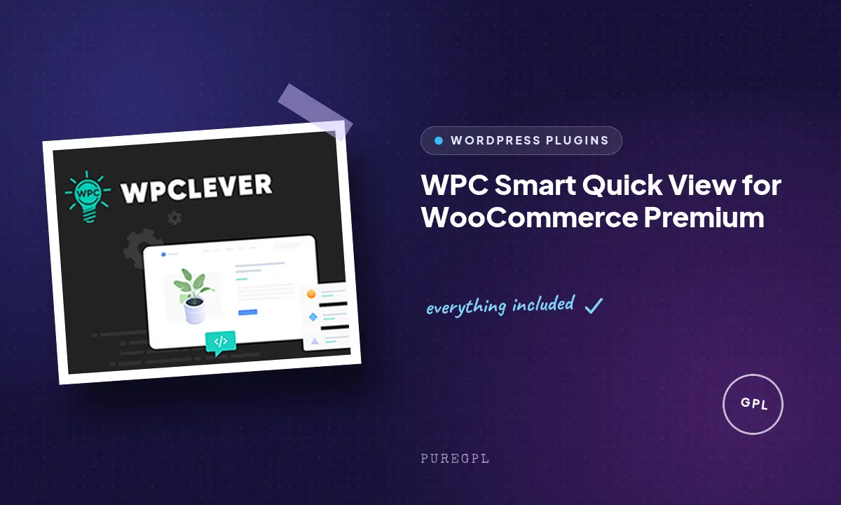 WPC Smart Quick View for WooCommerce Premium
