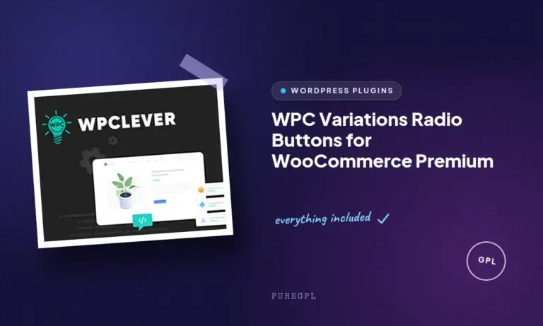 wpc variations radio buttons for woocommerce premium