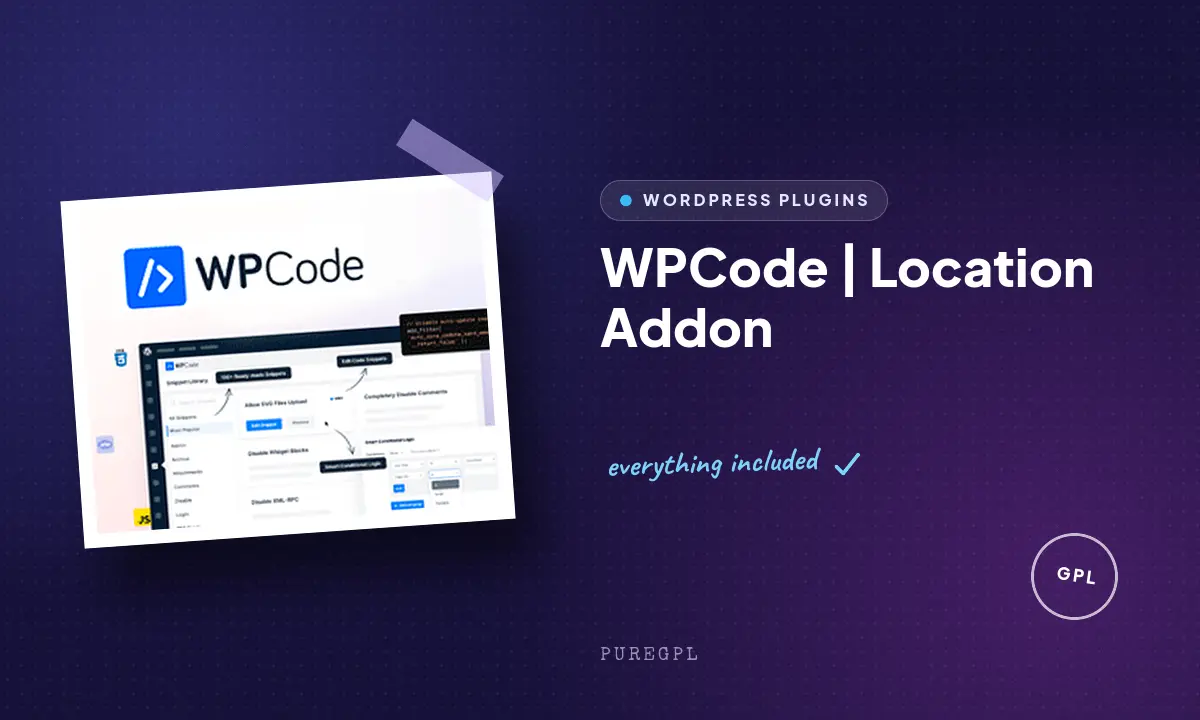 WPCode | Location Addon