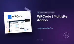 wpcode multisite addon