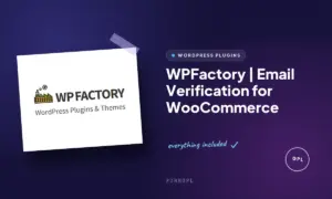 wpfactory email verification for woocommerce