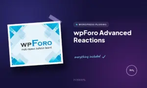 wpforo advanced reactions