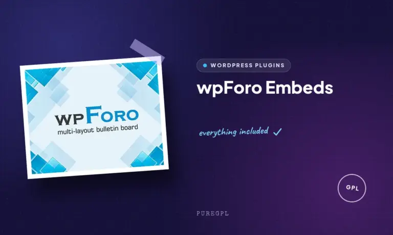 wpforo embeds