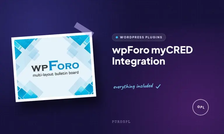 wpforo mycred integration