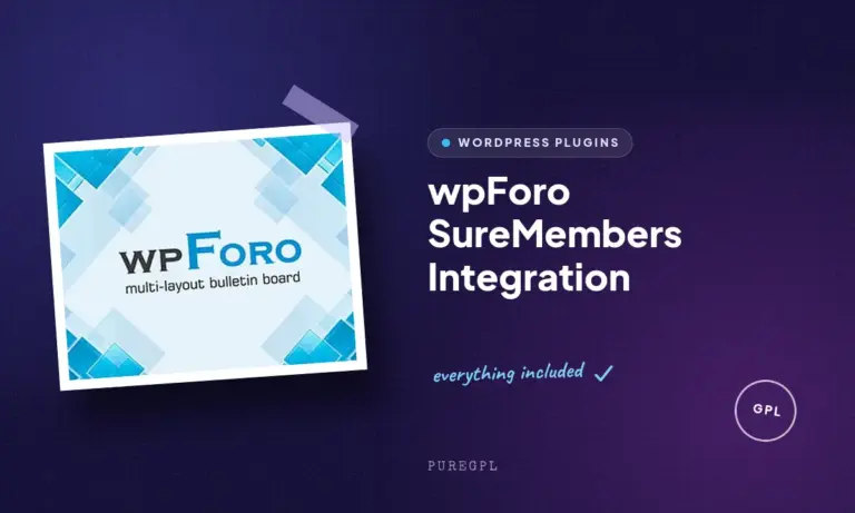 wpforo suremembers integration