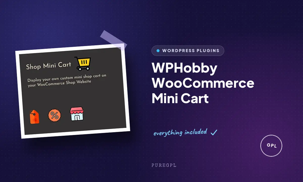 WPHobby WooCommerce Mini Cart