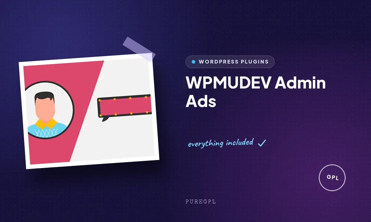 Wpmudev | Admin Ads
