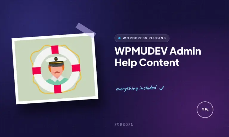 wpmudev admin help content